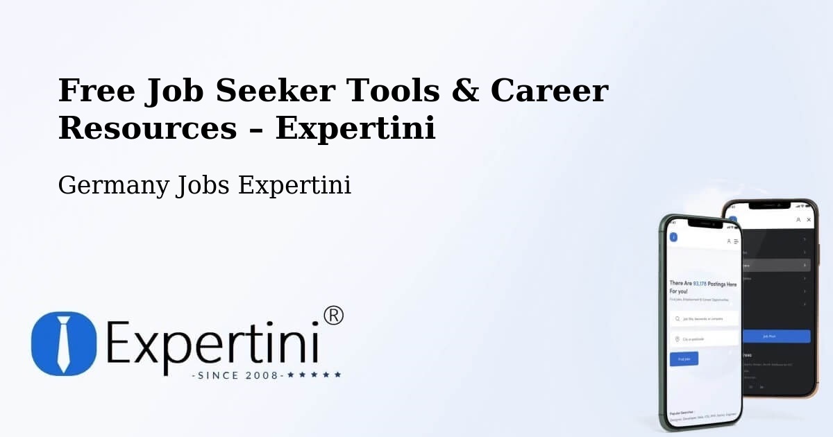 Free Job Seeker Tools & Career Resources – Giesen - Giesen, Germany Jobs Expertini