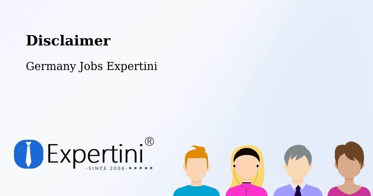 Disclaimer – Giesen - Germany Jobs Expertini